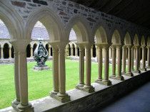 Iona Abbey cloisters isle of iona