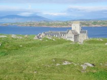 Iona Abbey Sound of Iona Isle of Mull